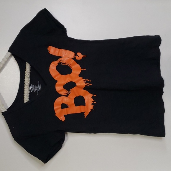 Halloween V-neck Tee - Picture 1 of 3